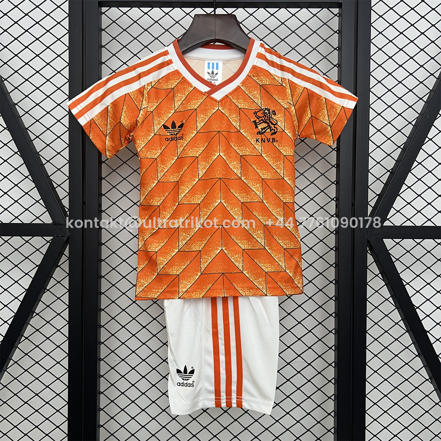 UltraTrikot-Retro Netherlands 1988 Home Kids Kit