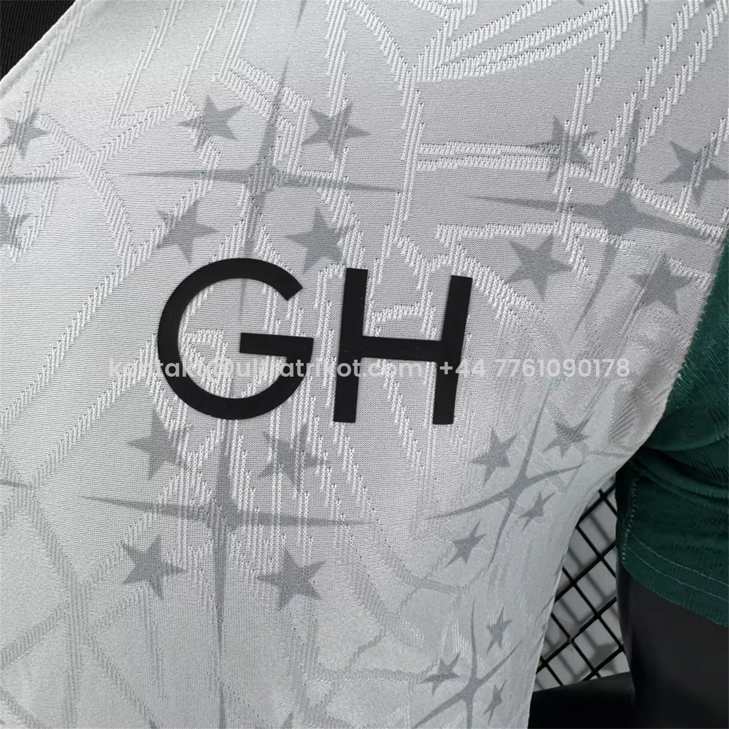 UltraTrikot-Ghana 2026 Coat Of Arms White Special Jersey - Player Version