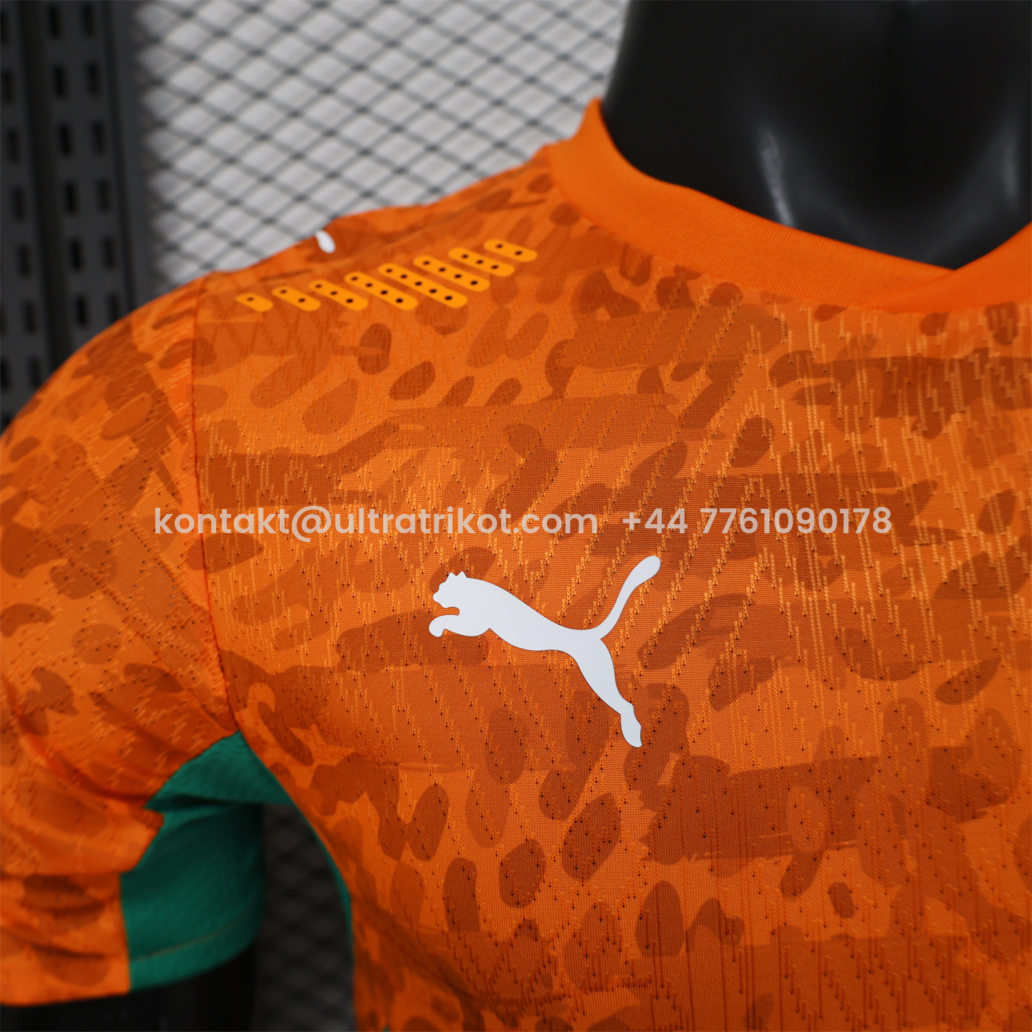 UltraTrikot-Ivory Coast 2026 Home Orange Jersey - Player Version