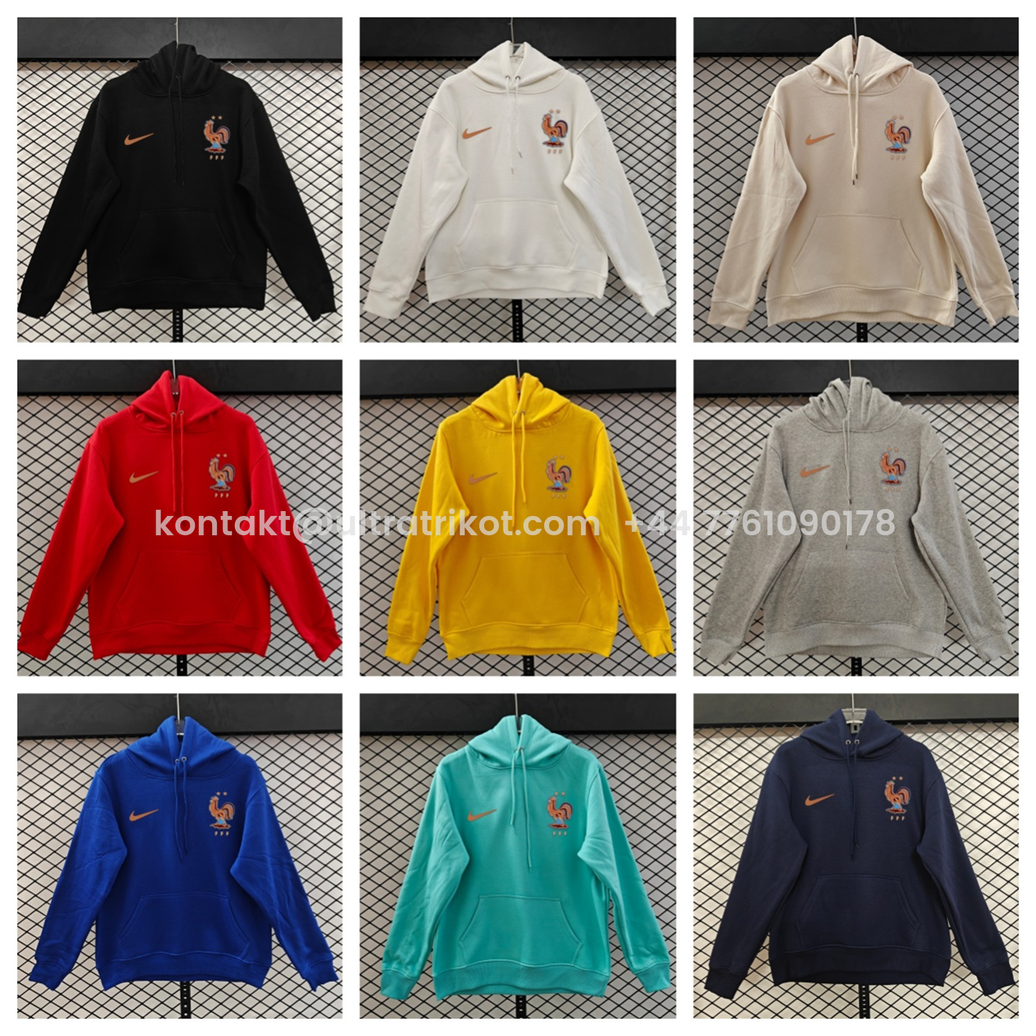 UltraTrikot-France 2026 Home Unisex Pullover Hoodie