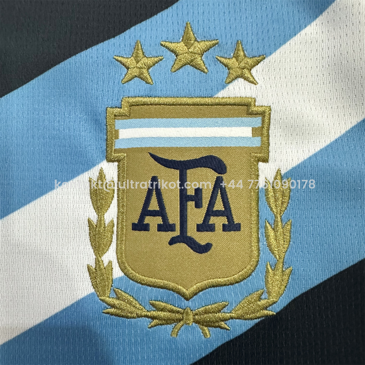 UltraTrikot-Argentina 2026 Blue Shoulder Stripes Special Jersey - Fans Version