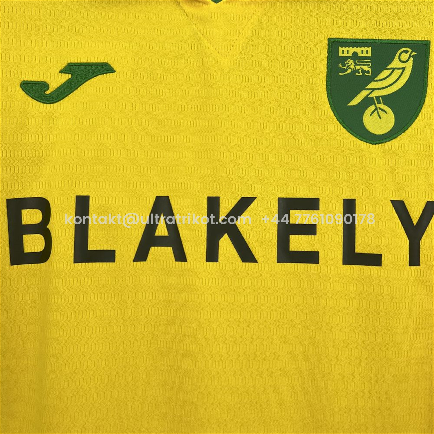 UltraTrikot-Norwich City 25-26 Home Jersey - Fans Version