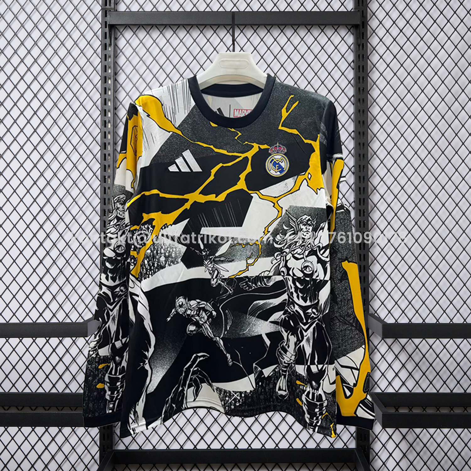 UltraTrikot-Real Madrid 25-26 Comics Special Long Sleeves Jersey - Fans Version