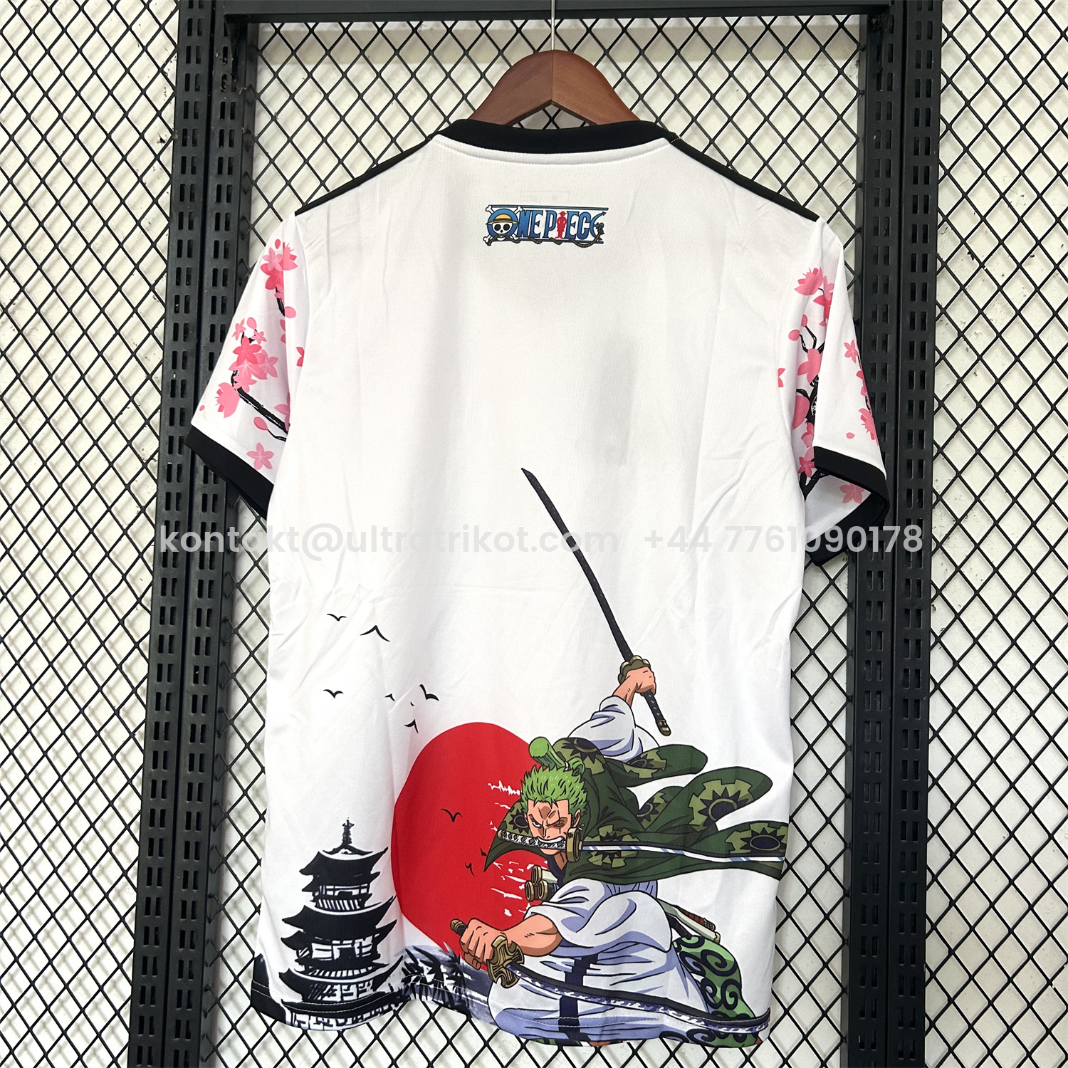 UltraTrikot-Japan 25-26 Roronoa Zoro White Special Jersey - Fans Version