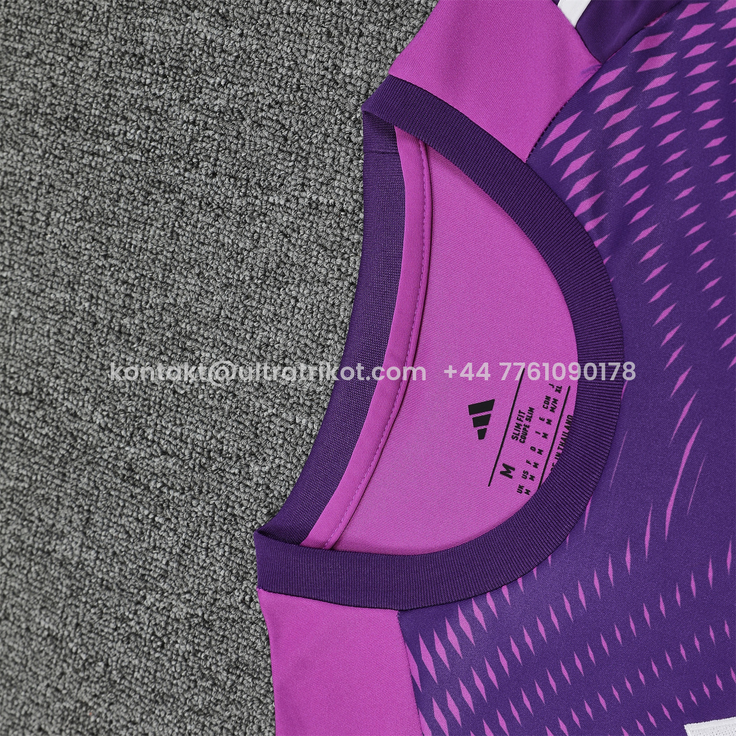 UltraTrikot-Real Madrid 25-26 Short-Sleeve Training Set - Purple Top & Purple Shorts