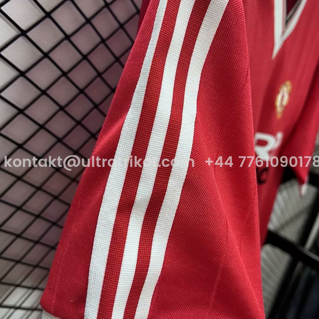 UltraTrikot-Retro Manchester United 82-83 Home Stadium Jersey