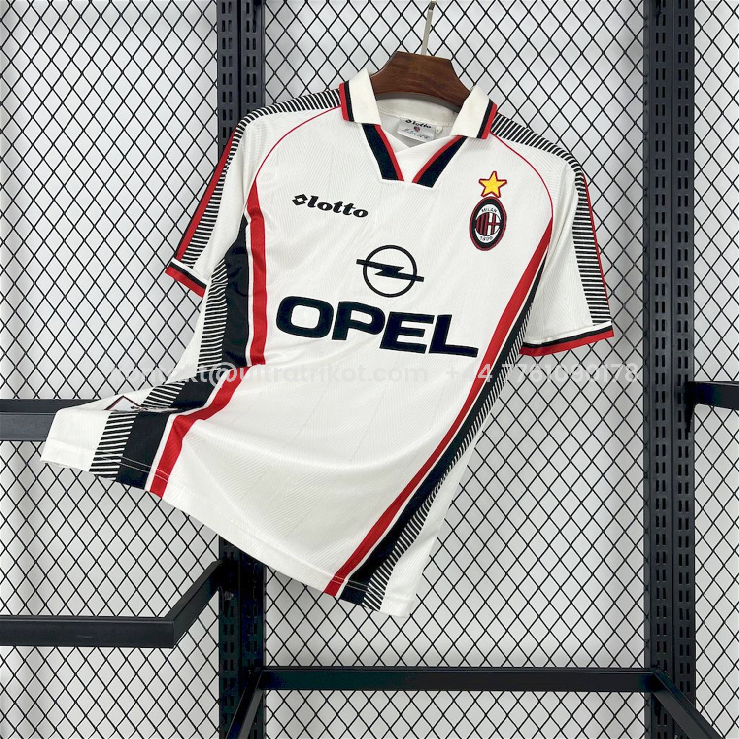 UltraTrikot-Retro AC Milan 1997-98 Away Jersey