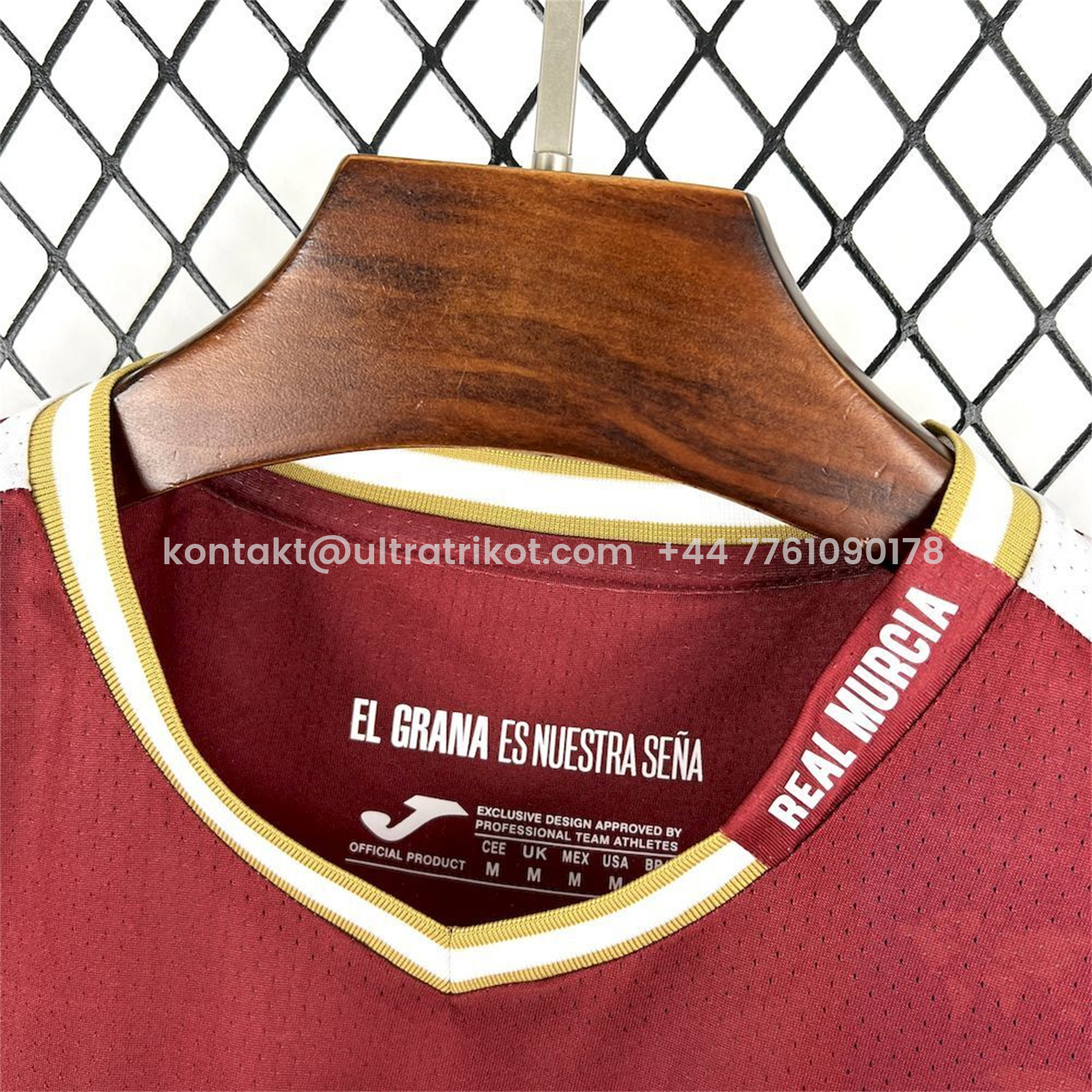 UltraTrikot-Real Murcia 25-26 Home Jersey - Fans Version