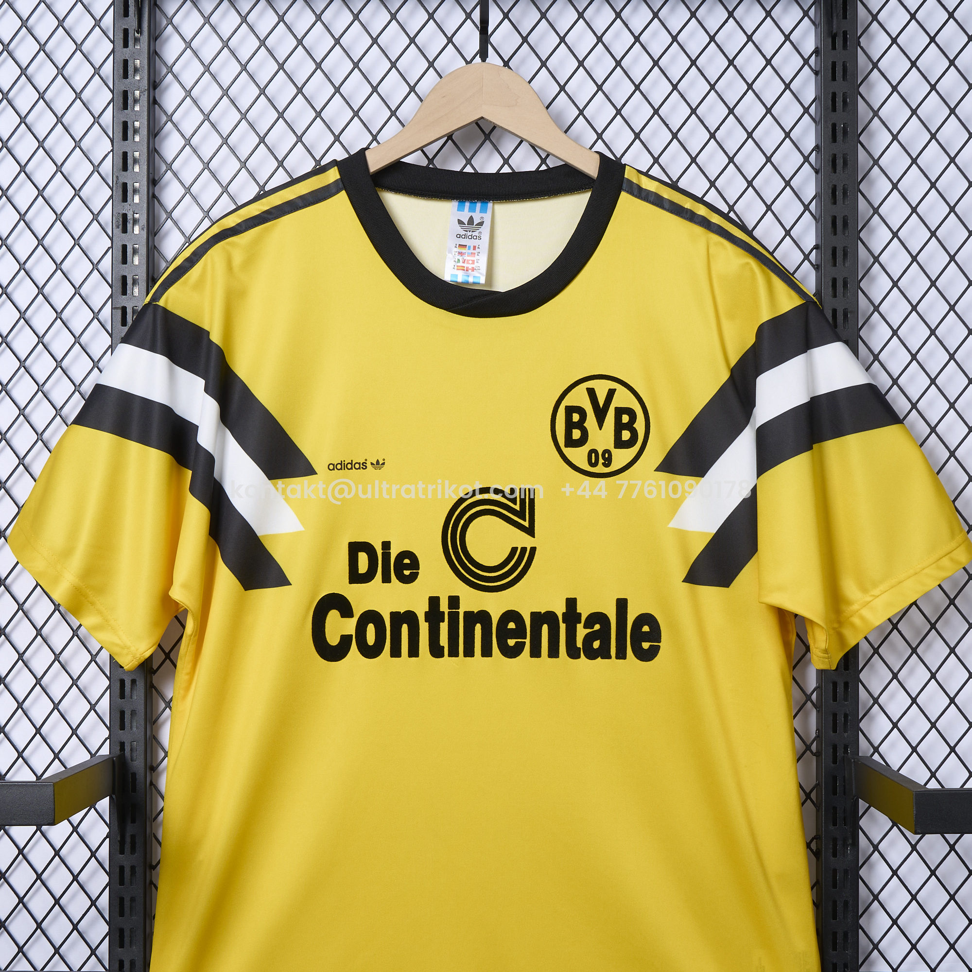 UltraTrikot-Dortmund Retro 1989 Home Shirt