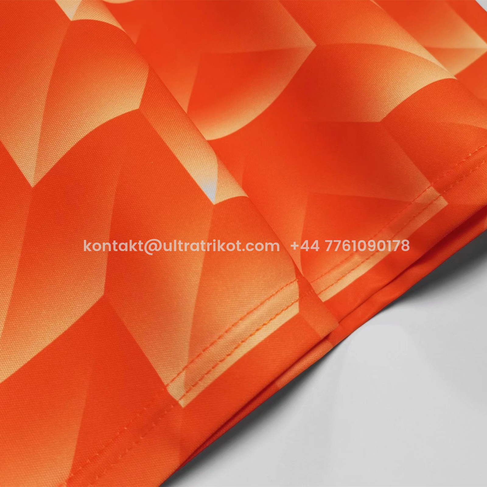 UltraTrikot-Retro Netherlands 1988 Orange Training Jersey