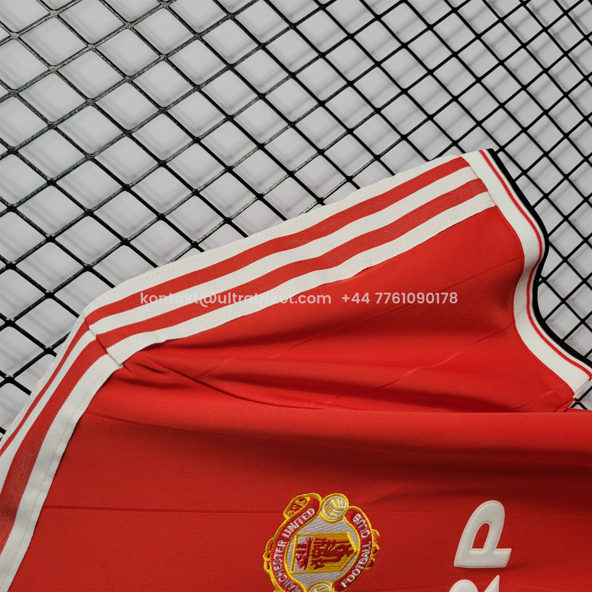 UltraTrikot-Retro Manchester United 83-84 Home Stadium Jersey