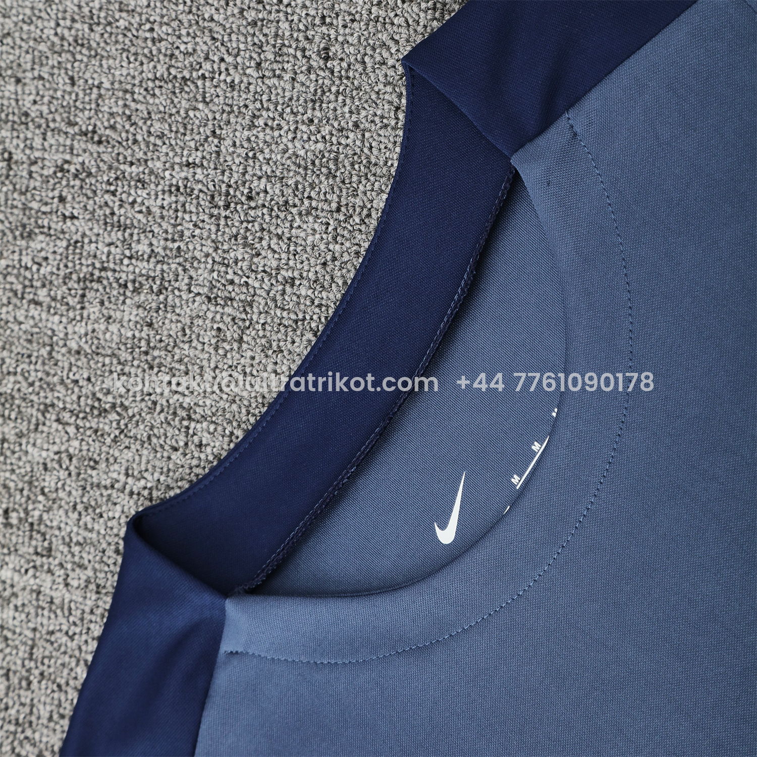 UltraTrikot-Paris Saint-Germain PSG 25-26 Vest Training Set - Deep Blue Vest & Deep Blue Shorts