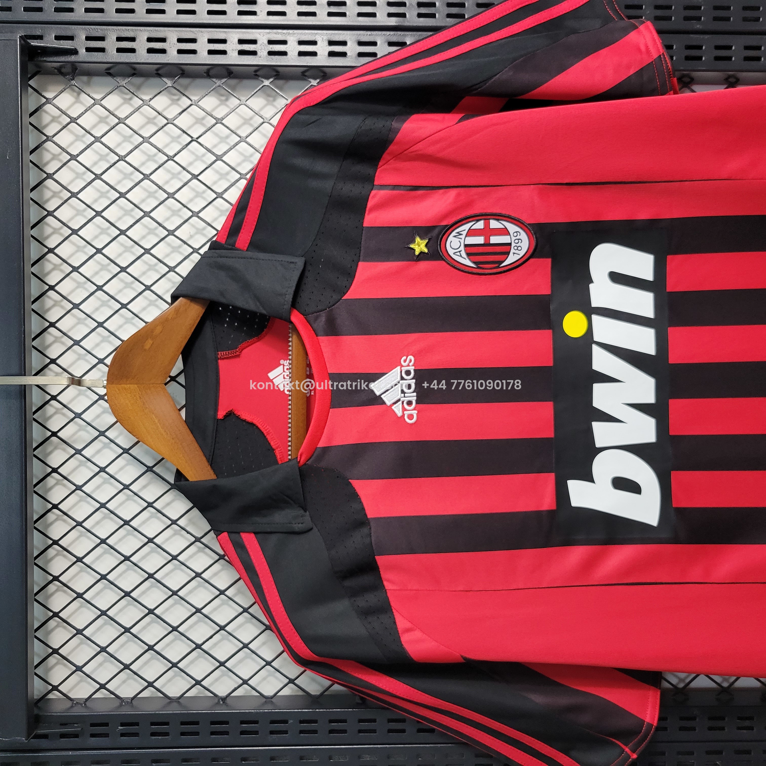 UltraTrikot-Retro AC Milan 2007-08 Home Stadium Jersey