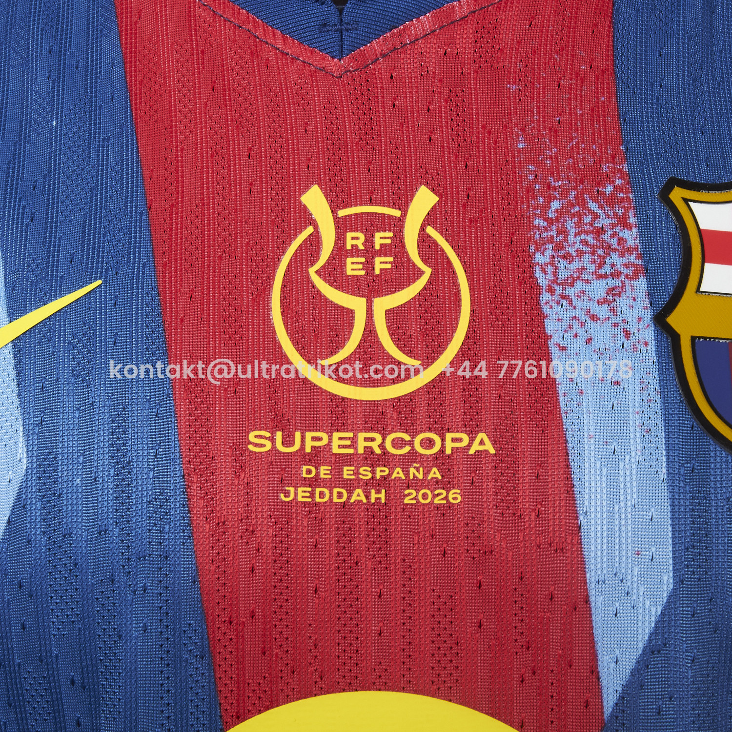 UltraTrikot-Barcelona 25-26 Supercopa De España Fourth Jersey - Player Version