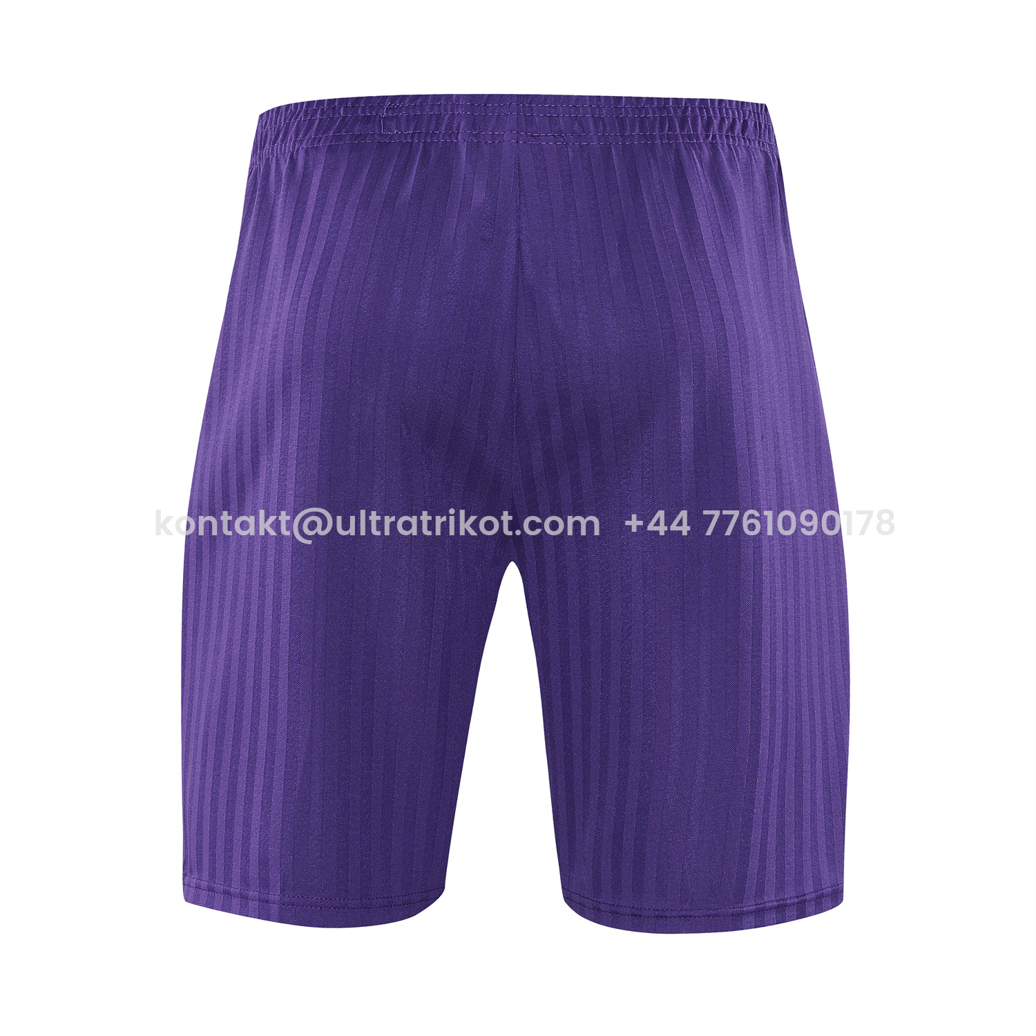 UltraTrikot-Real Madrid 25-26 Vest Training Set - Pure White Vest & Purple Shorts
