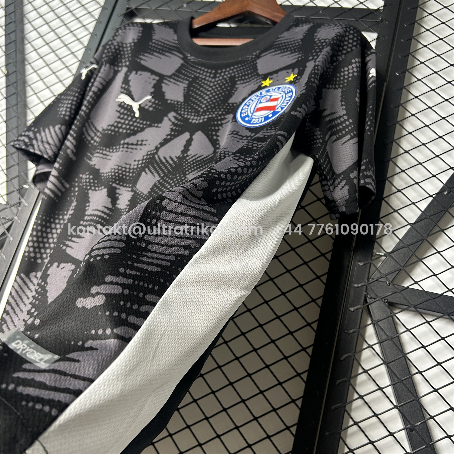 UltraTrikot-Bahia 25-26 Black Goalkeeper Jersey - Fans Version