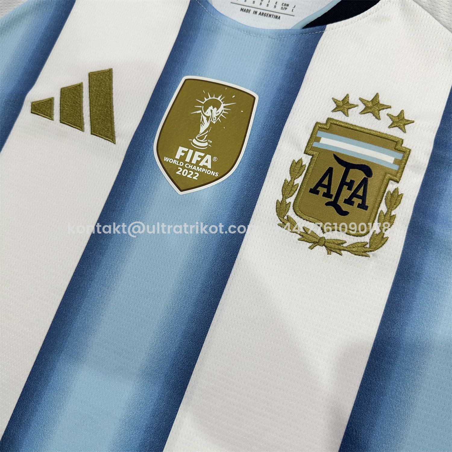 UltraTrikot-Argentina 2026 Home Jersey - Fans Version