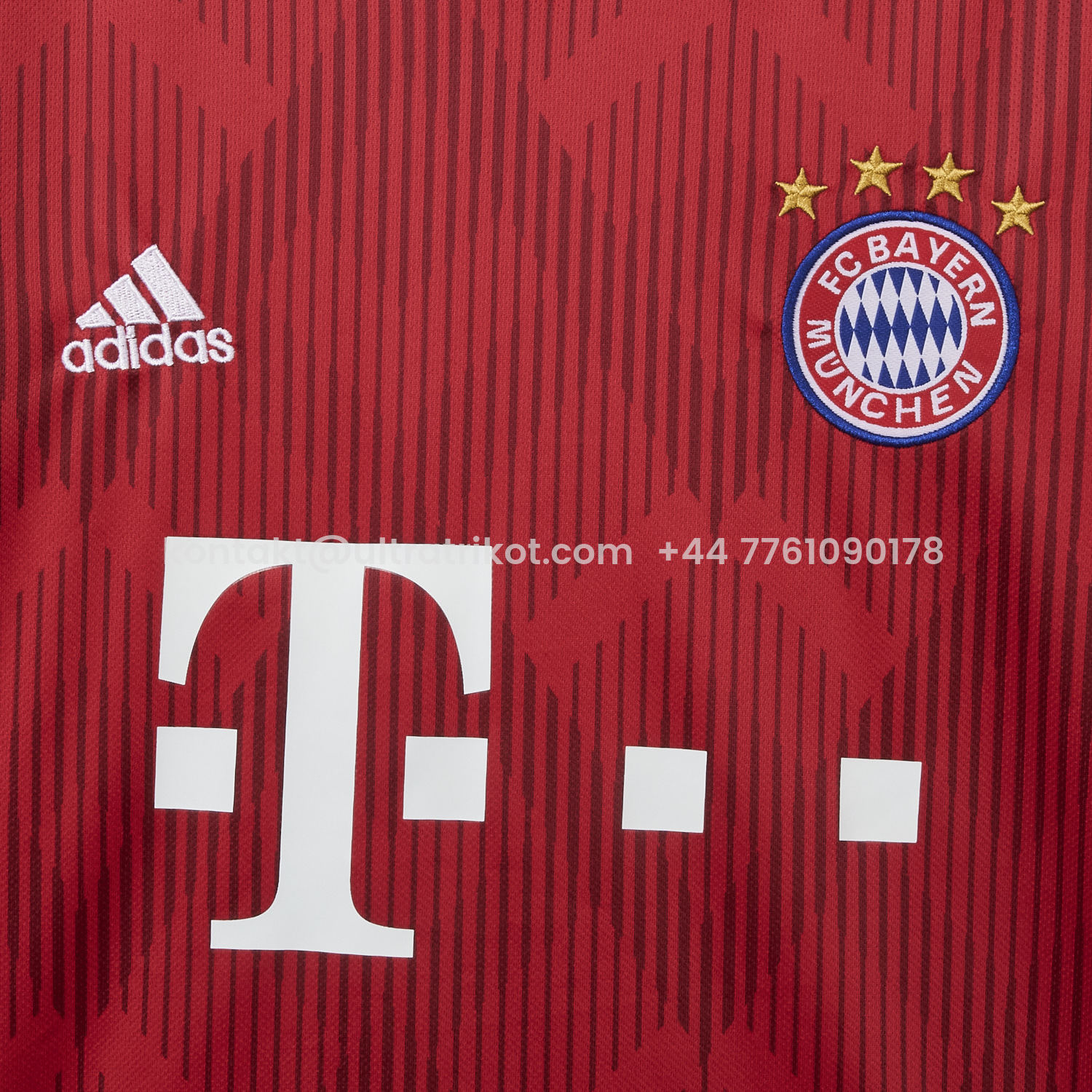 UltraTrikot-Retro Bayern Munich 2018-19 Home Jersey