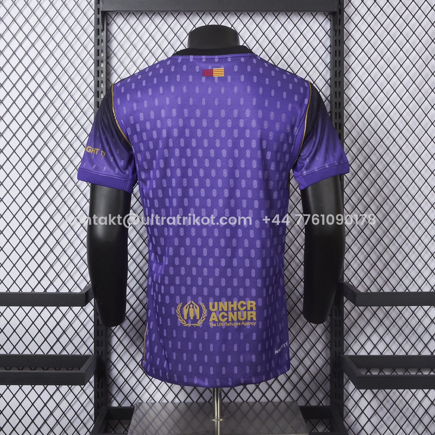UltraTrikot-Barcelona 26-27 Away Purple-Black Gradient Jersey - Player Version