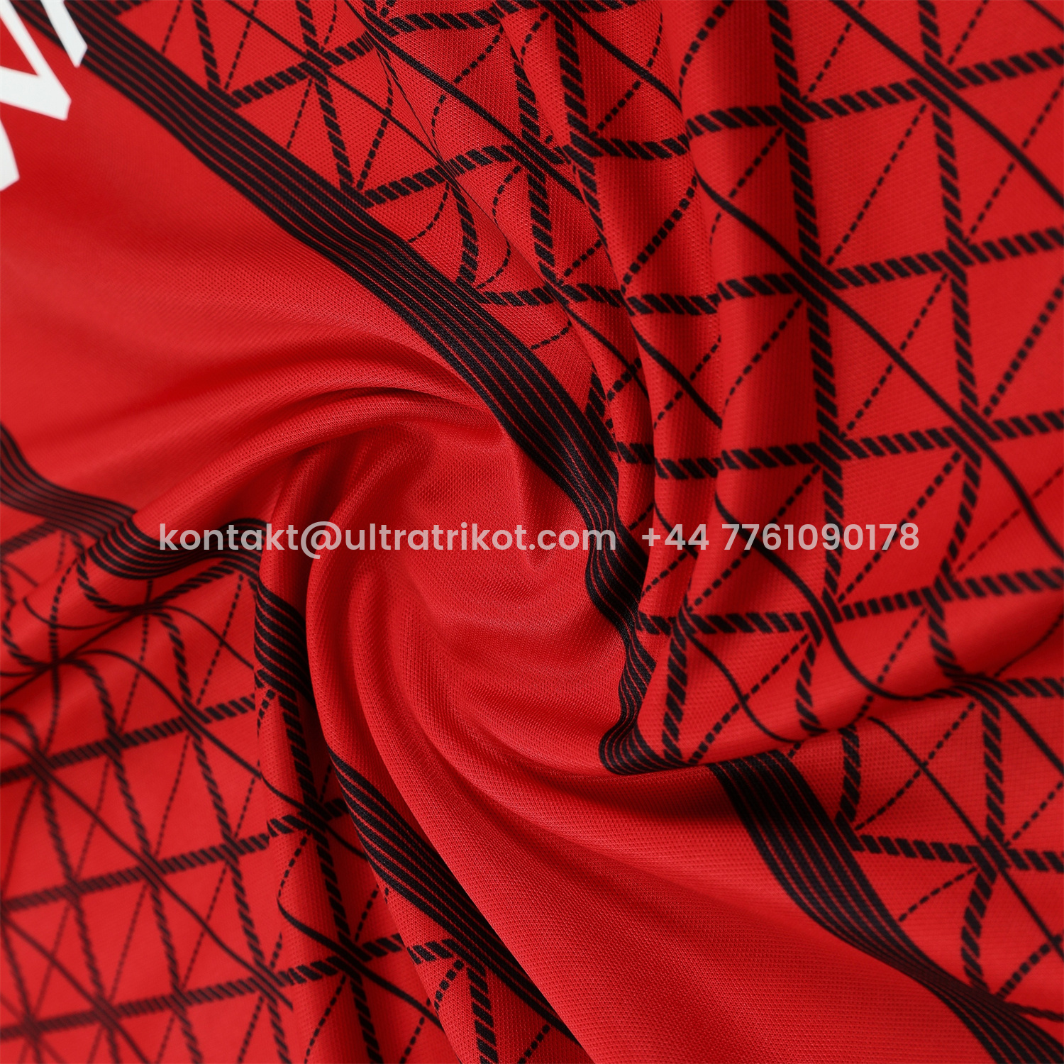 UltraTrikot-Paris Saint-Germain PSG 25-26 Short-Sleeve Training Set - Red Top & Deep Blue Shorts