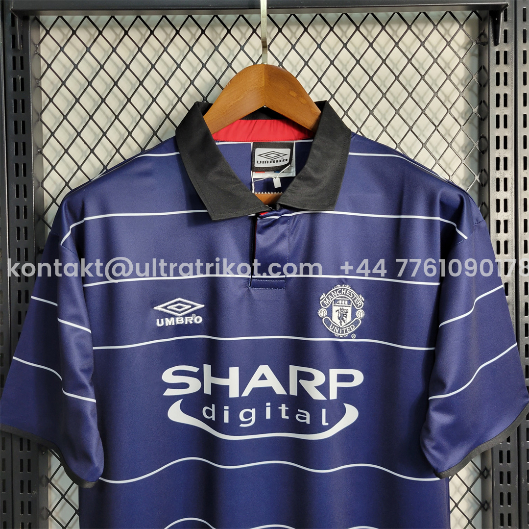 UltraTrikot-Retro Manchester United 99-00 Away Jersey