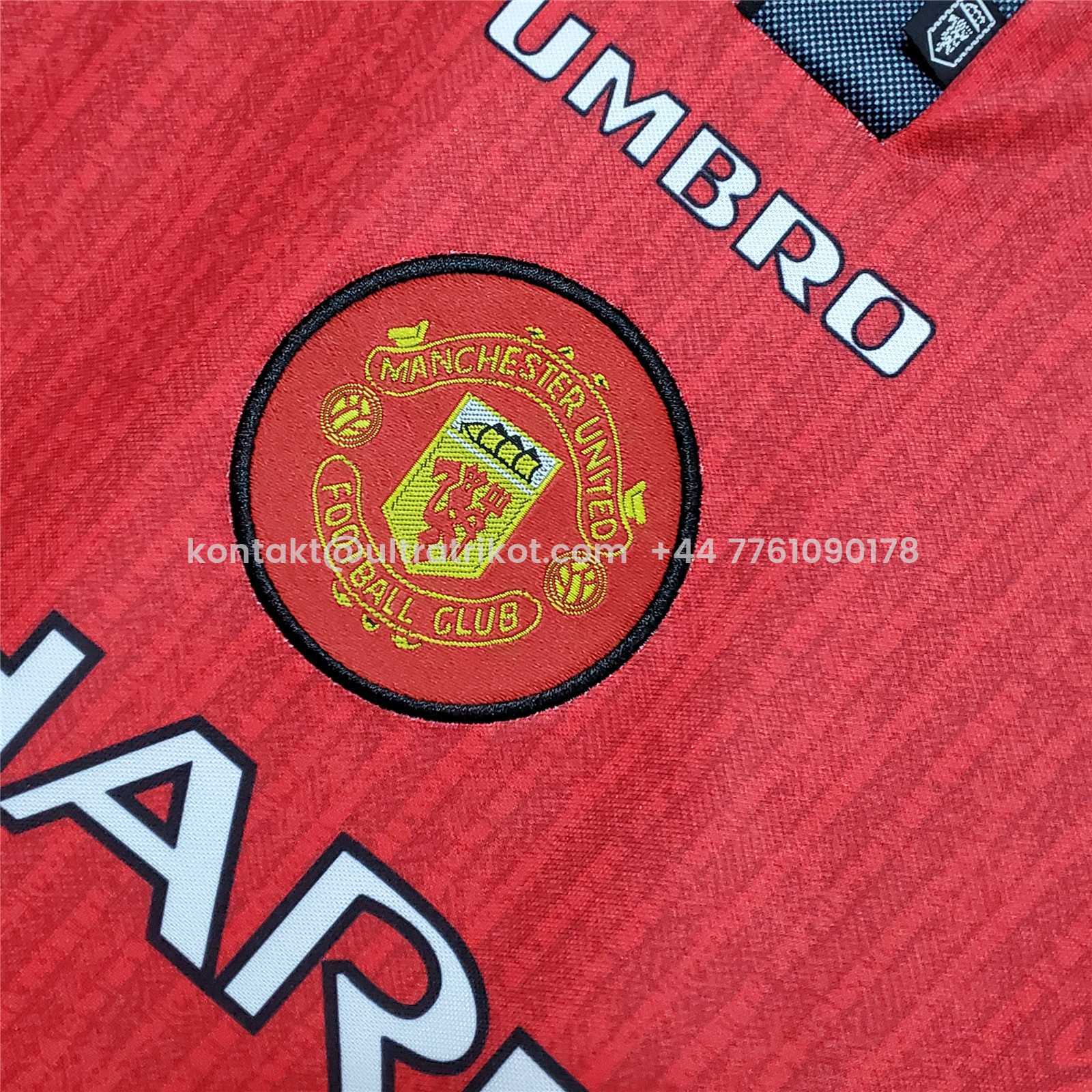 UltraTrikot-Retro Manchester United 96-97 Home Jersey