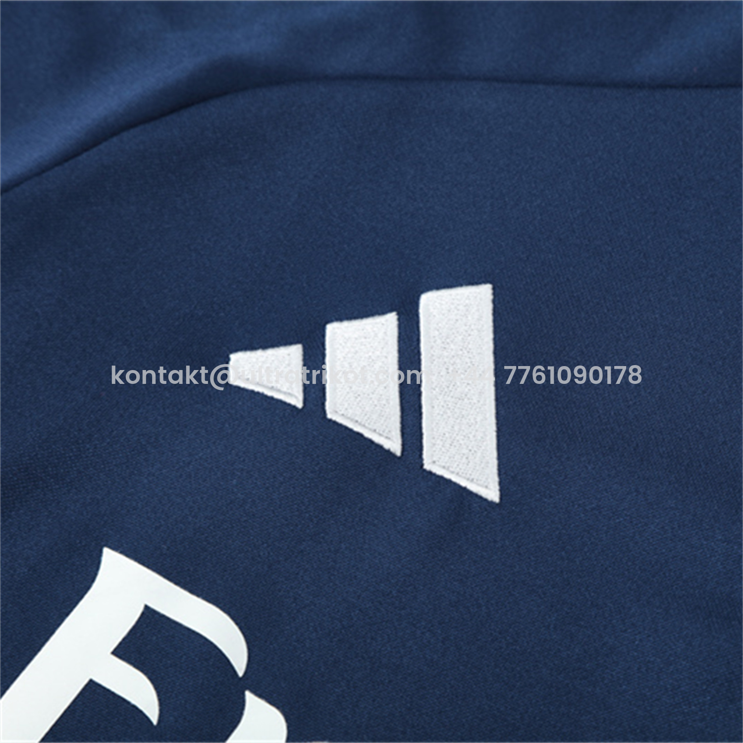 UltraTrikot-Arsenal 25-26 Kids Long Sleeve Training Set - Royal Blue Top & Royal Blue Pants