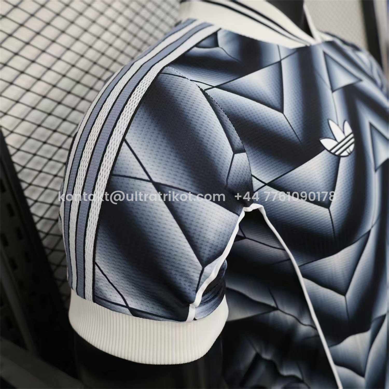 UltraTrikot-Real Madrid 25-26 Refracted Black Light White Special Jersey - Player Version