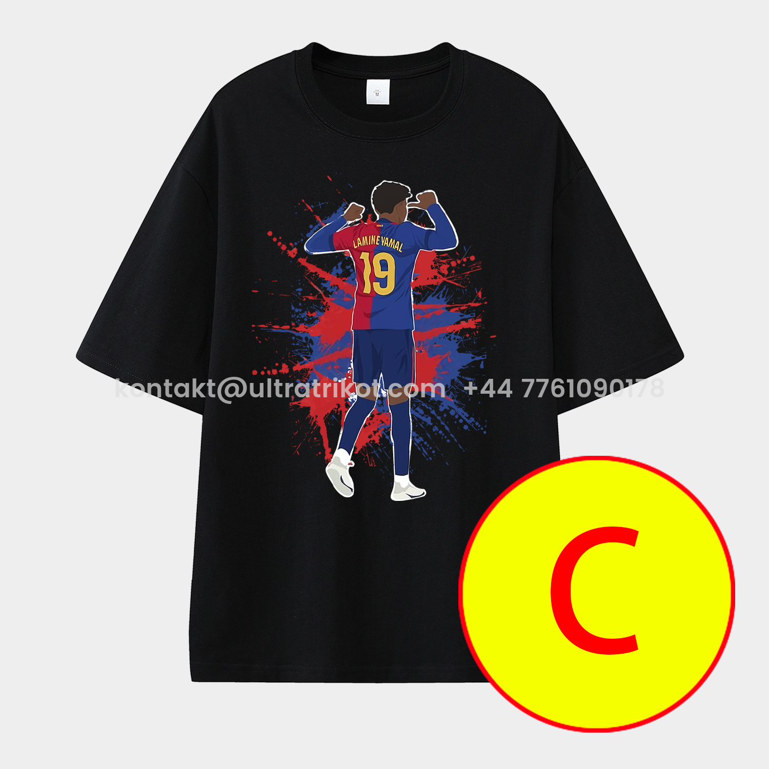 UltraTrikot-LAMINE YAMAL - Barcelona No. 10 Legend Continues 2025 Unisex Pure Cotton T-shirt