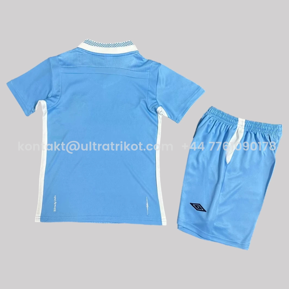 UltraTrikot-Retro Manchester City 2011-12 Home Kids Kit