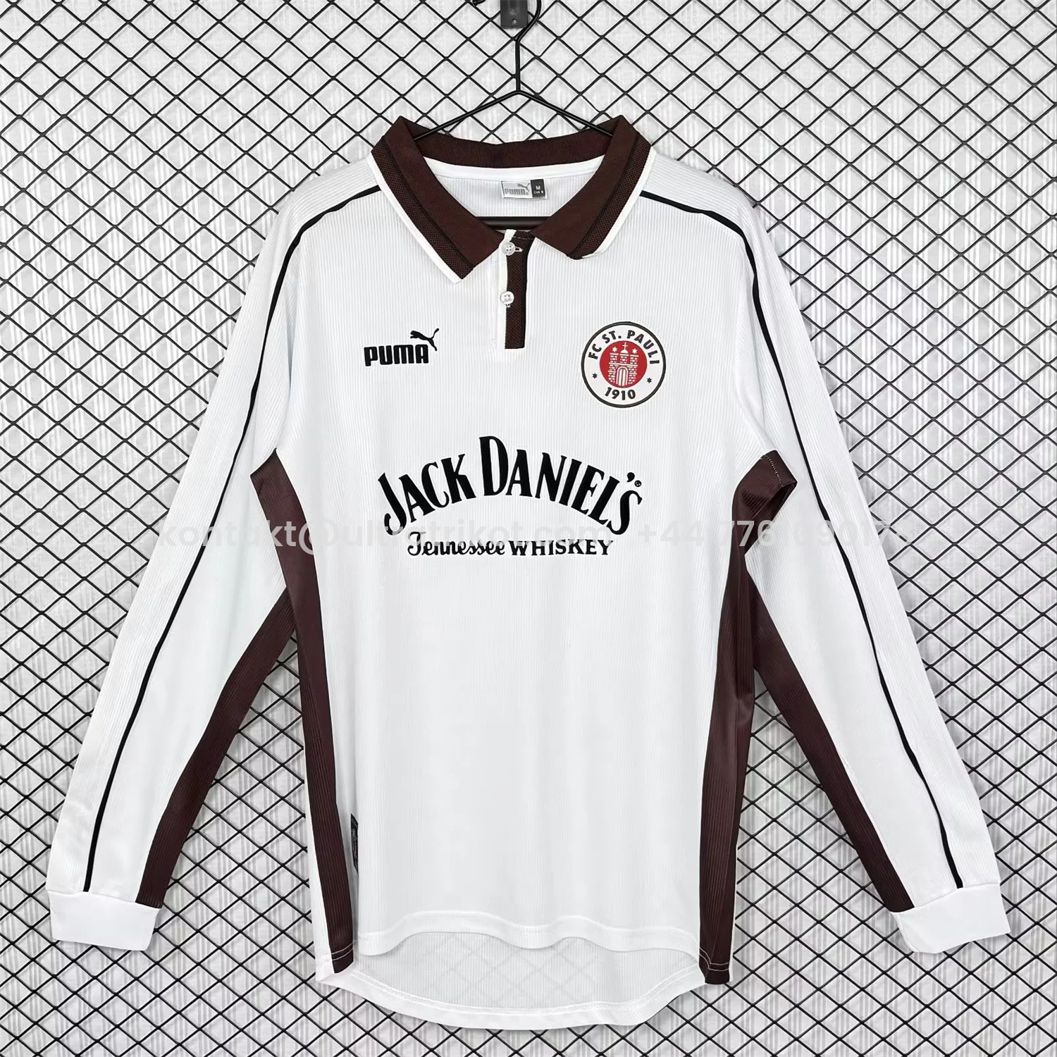 UltraTrikot-Retro St. Pauli 1999-00 Home Long Sleeves Jersey