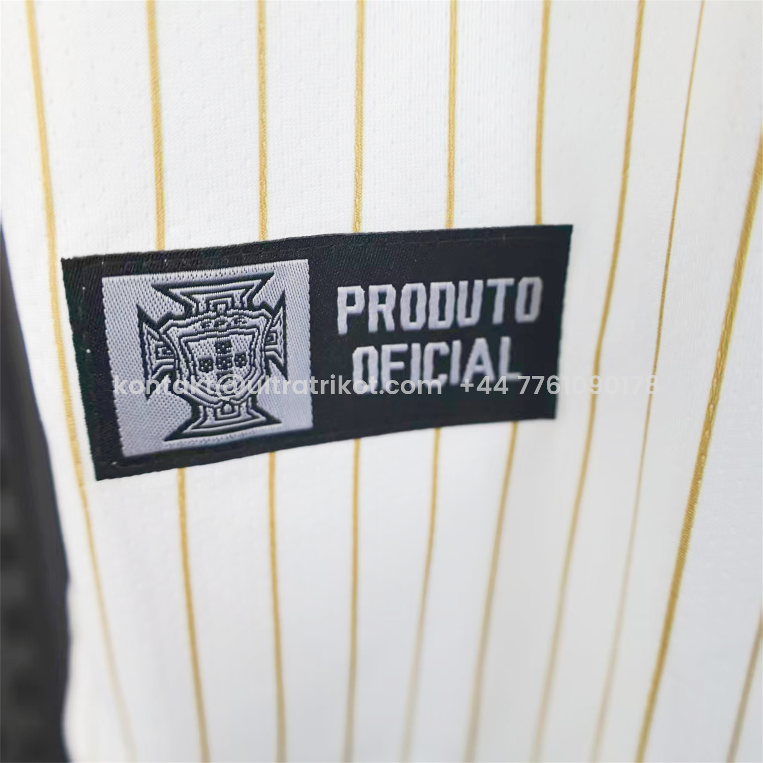 UltraTrikot-Portugal 2025-26 White Baseball Jersey