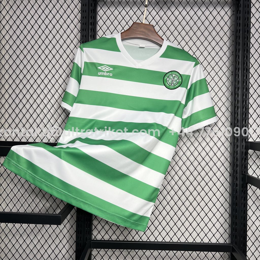 UltraTrikot-Retro Celtic 1980-81 Home Stadium Jersey