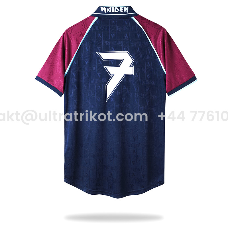 UltraTrikot-Retro Iron Maiden x West Ham 1999-01 Home Stadium Jersey