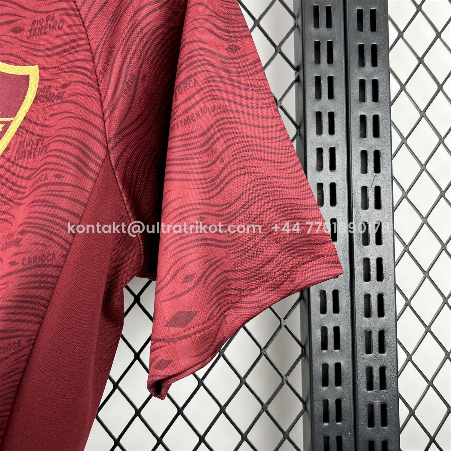 UltraTrikot-Fluminense 25-26 Third Red Jersey - Fans Version