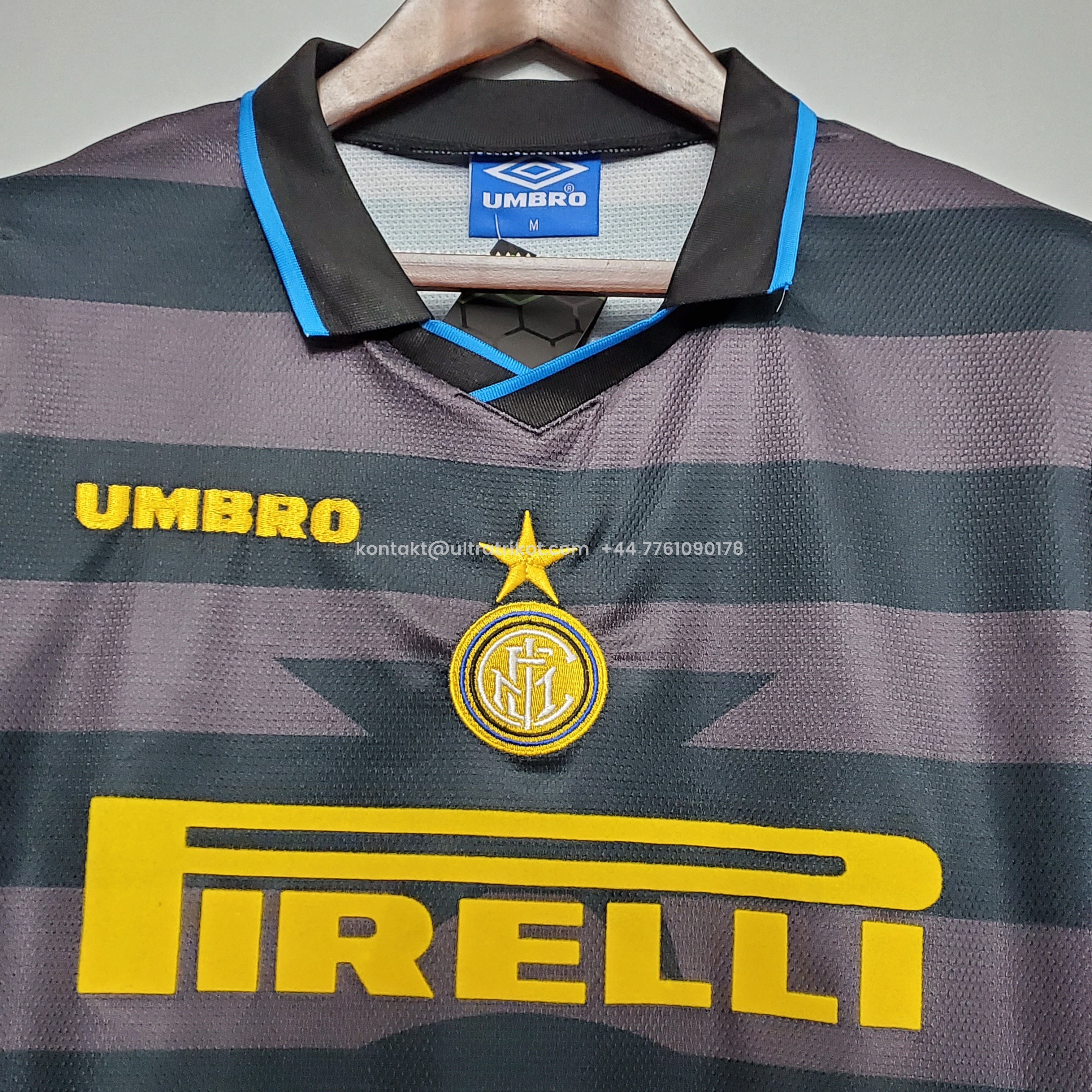 UltraTrikot-Retro Inter Milan 97-98 Away Stadium Jersey