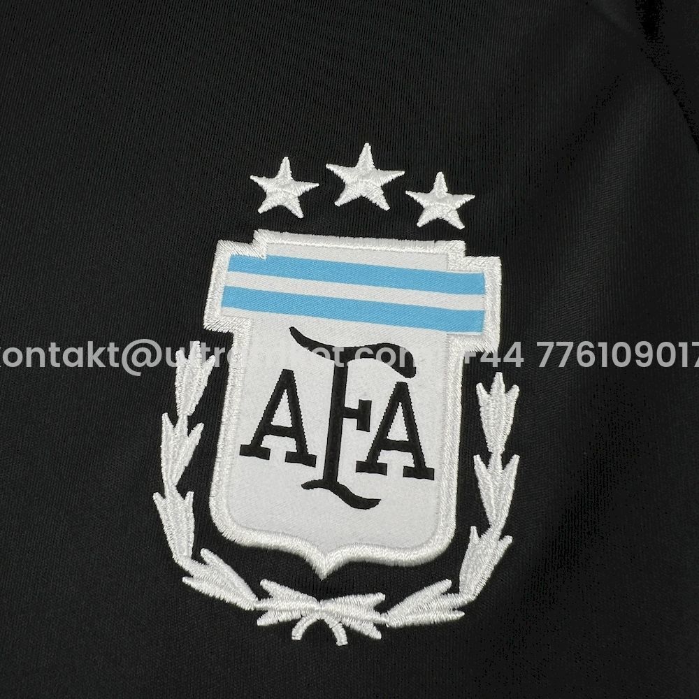UltraTrikot-Argentina 2026 Goalkeeper Black Jersey - Fans Version