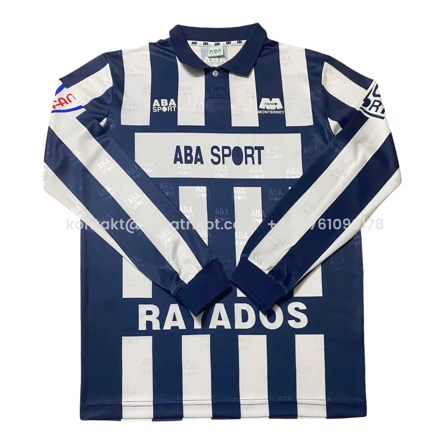 UltraTrikot-Retro Rayados Monterrey 1997-98 Home Long Sleeves Jersey
