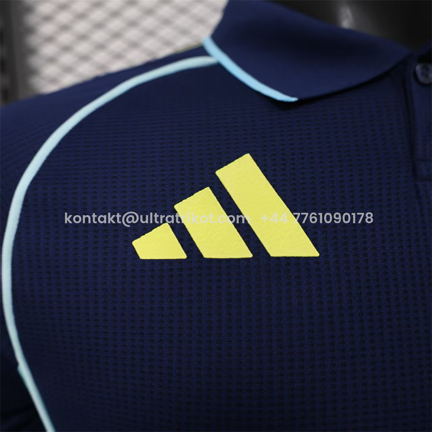 UltraTrikot-Club América 25-26 Navy Blue Travel Training Jersey - Player Version