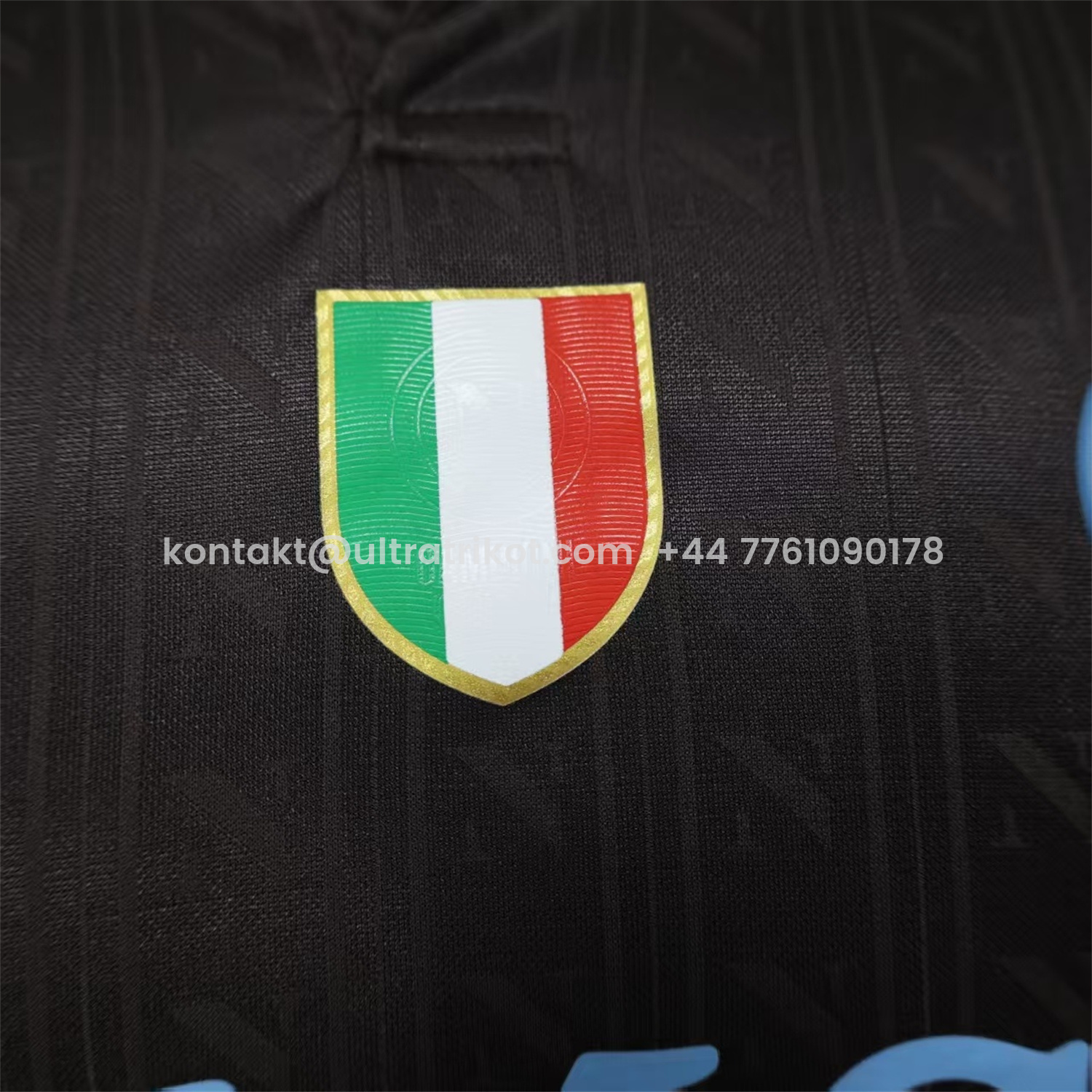 UltraTrikot-Napoli 25-26 Third Black Jersey - Player Version