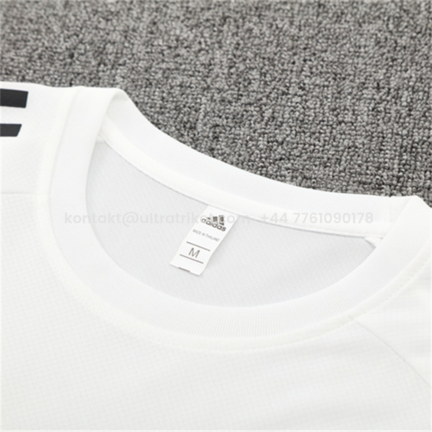 UltraTrikot-Manchester United 25-26 Short-Sleeve Training Set - White Purple Top & Black Shorts