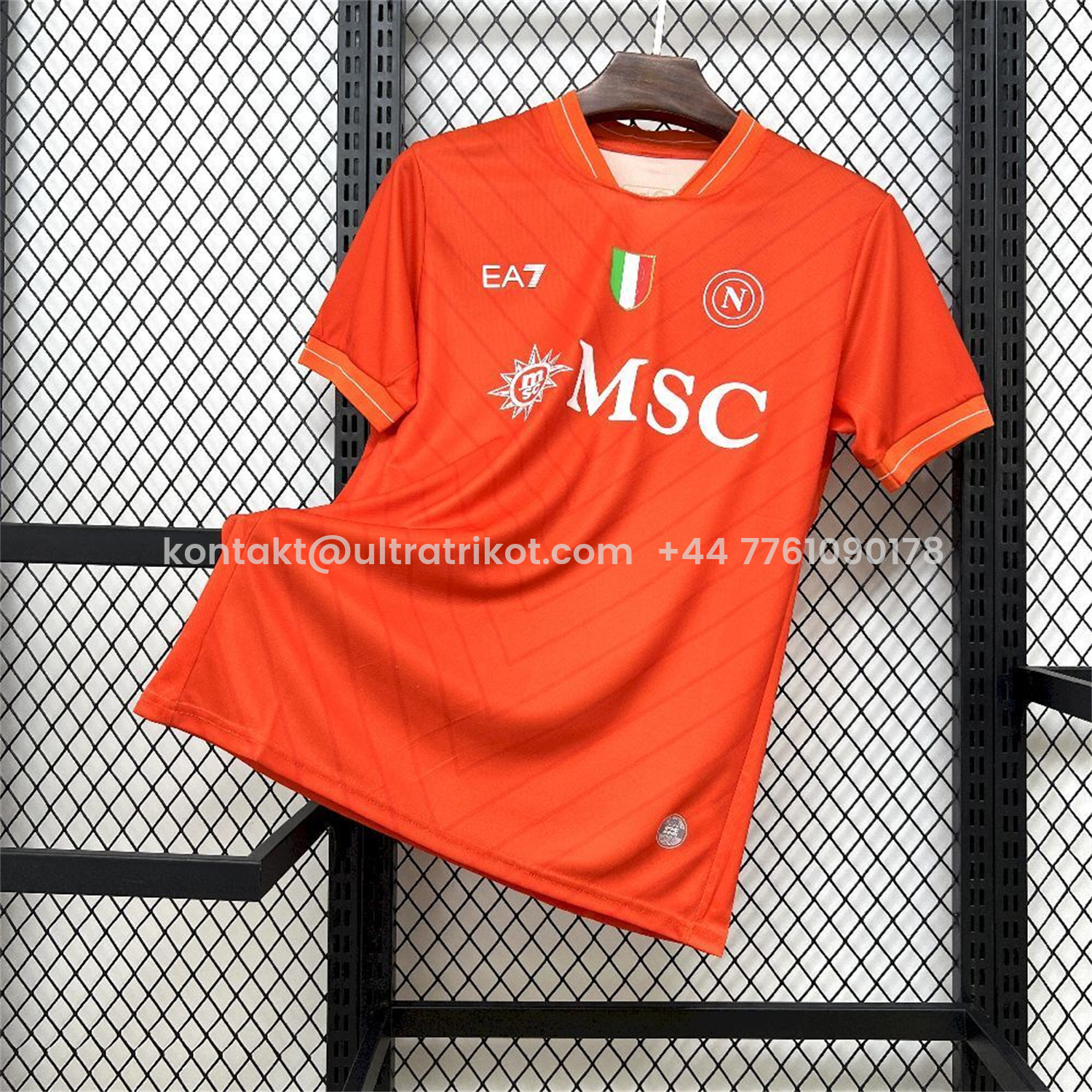 UltraTrikot-Napoli 25-26 Goalkeeper Orange Jersey - Fans Version