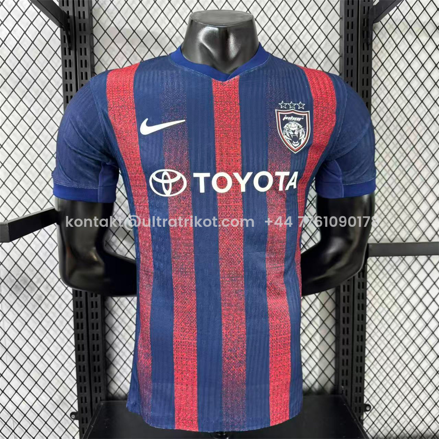 UltraTrikot-Johor DT 25-26 Home Jersey - Player Version
