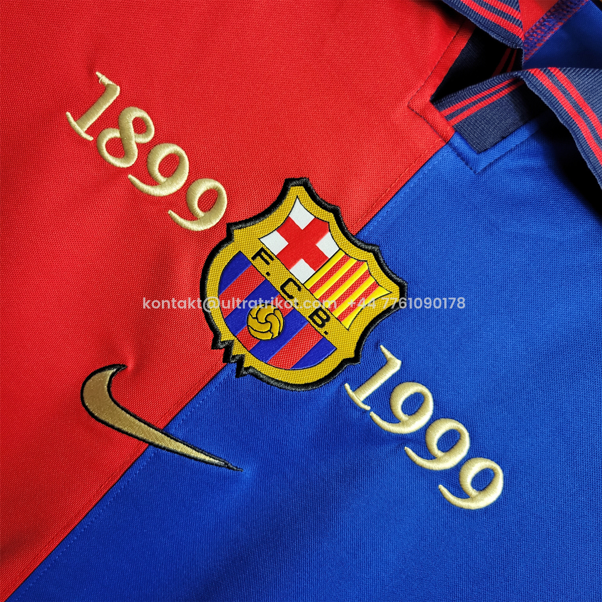 UltraTrikot-Retro Barcelona Centenary Edition Long Sleeve Jersey