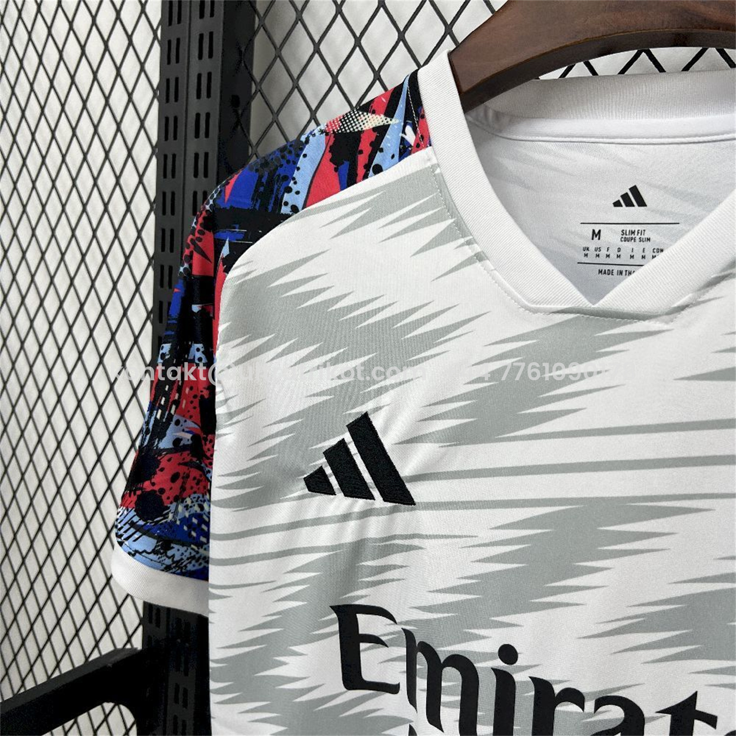 UltraTrikot-Real Madrid 25-26 Grey And White Pre-Match Training Jersey - Fans Version