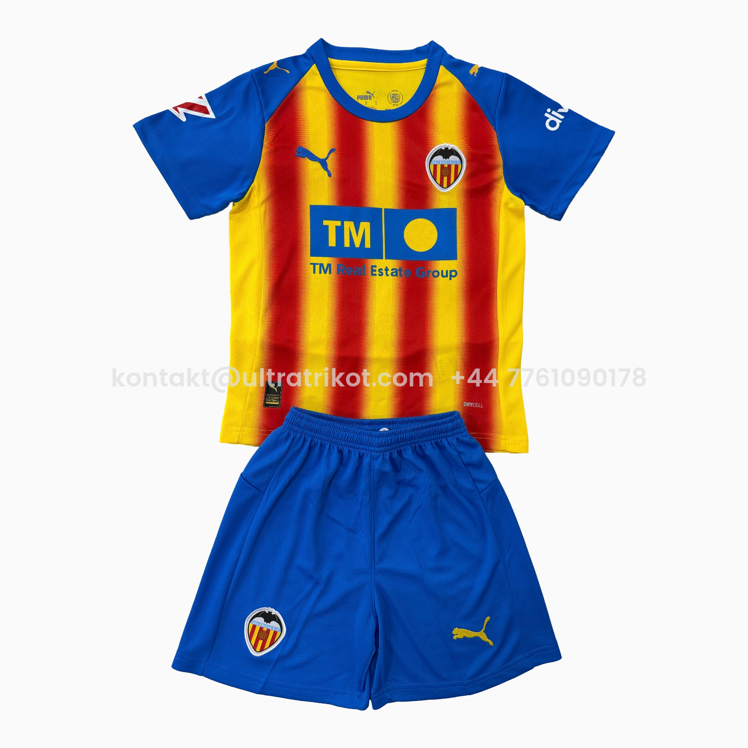 UltraTrikot-Valencia 25-26 Third Men's Adult Jersey Set - Fans Version