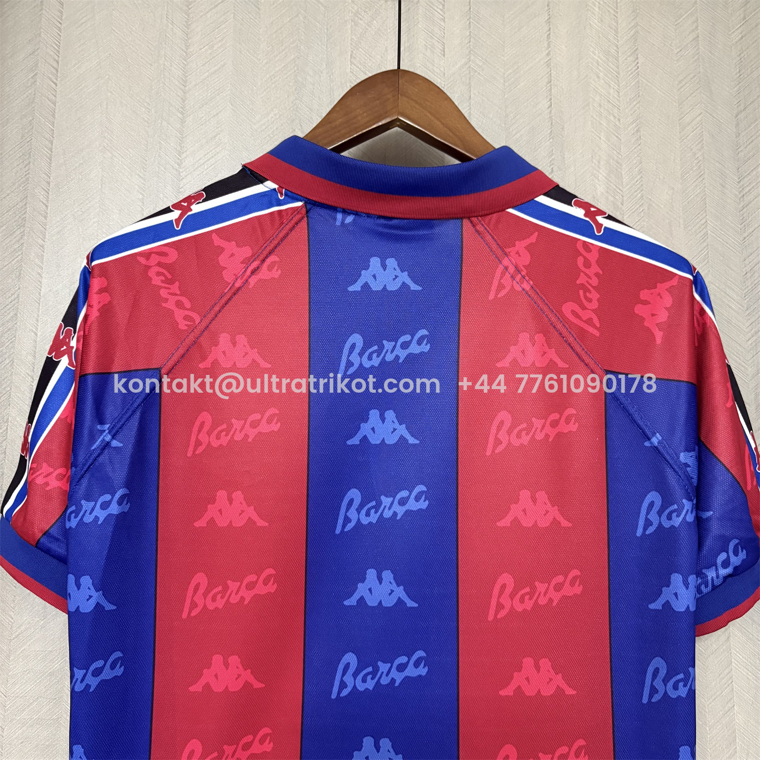 UltraTrikot-Retro Barcelona 1995-97 Home Jersey