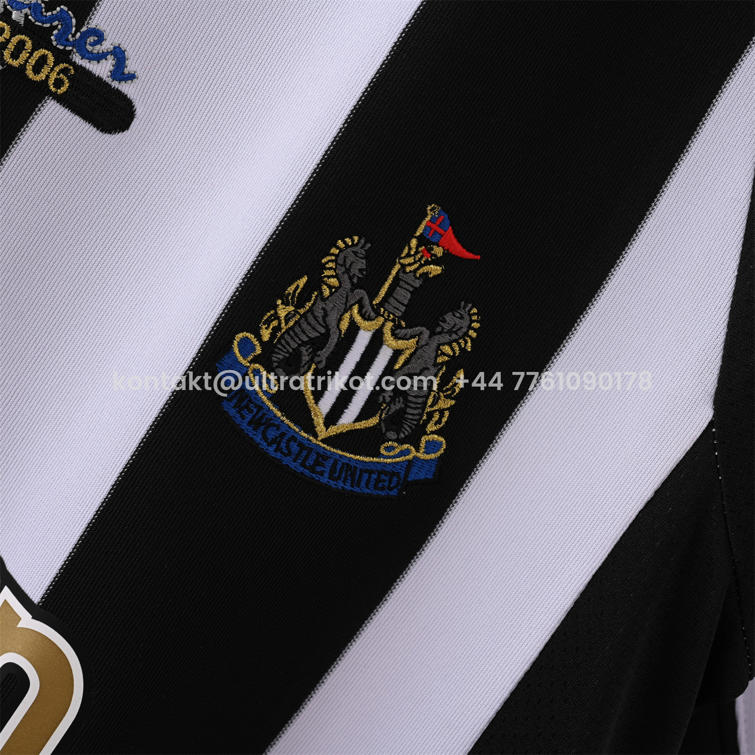 UltraTrikot-Retro Newcastle United 2006 Alan Shearer Testimonial Home Jersey