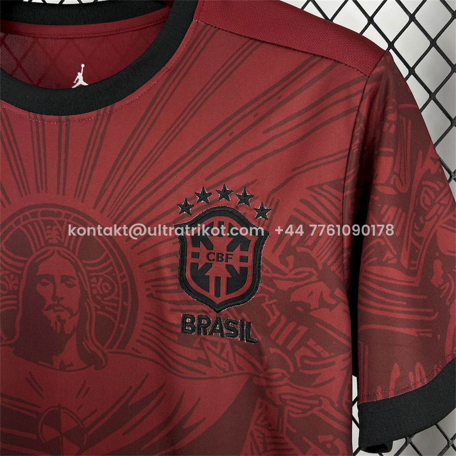 UltraTrikot-Brazil 25-26 Jordan Maroon Deep Red Special Edition Jersey - Fans Version