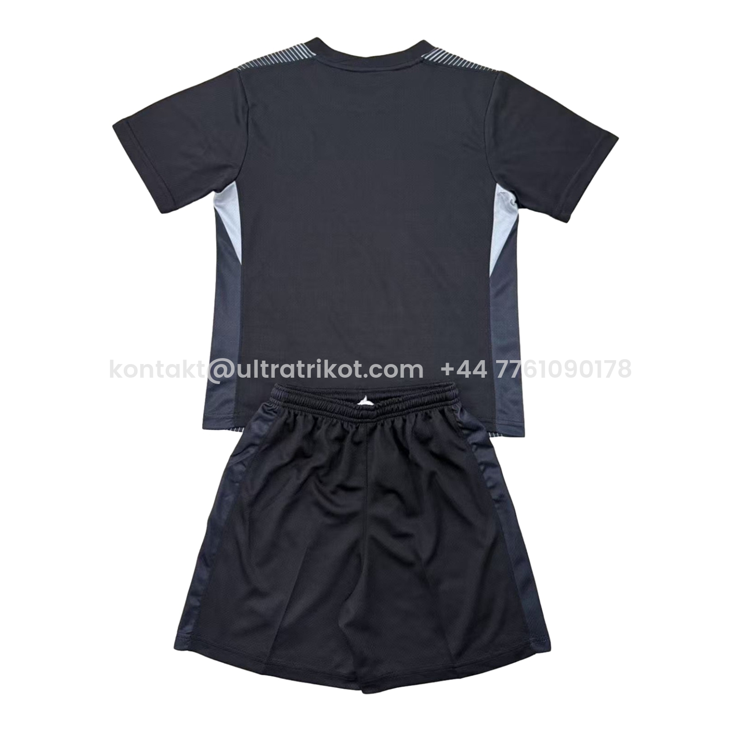 UltraTrikot-Atletico Madrid 25-26 Black Goalkeeper Kids Kit